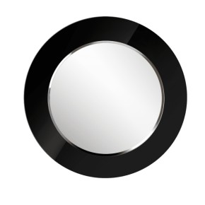 Зеркало круглое черный (РМ/02) в Чебаркуле - chebarkul.mebel-74.com | фото