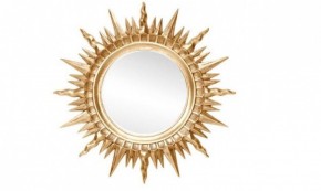 Зеркало круглое золото (1810(1) в Чебаркуле - chebarkul.mebel-74.com | фото