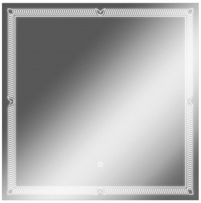 Зеркало Паликир 700х700 с подсветкой Домино (GL7051Z) в Чебаркуле - chebarkul.mebel-74.com | фото